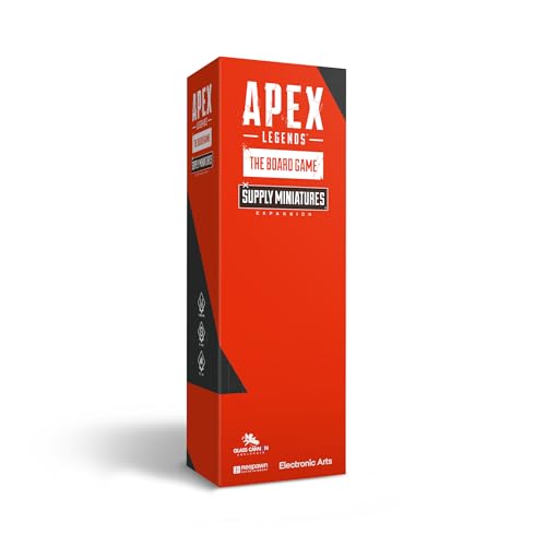 Glass Cannon Unplugged Apex Legends: The Board Game – Supply Miniatures Expansion – 3D Deluxe Game Pieces – Supply Bins, Drops & Respawn Beacons – Aesthetic Upgrade Pack von Glass Cannon Unplugged