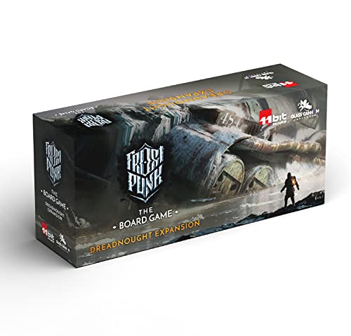 Rebel Glass Cannon Unplugged | Dreadnought Miniatur – Frostpunk: Das Brettspiel | Brettspiel | ab 16 Jahren | 1–4 Spieler | 120–150 Minuten Spieldauer, Mehrfarbig, 2. Erweiterungen (REBFROST05) von Rebel