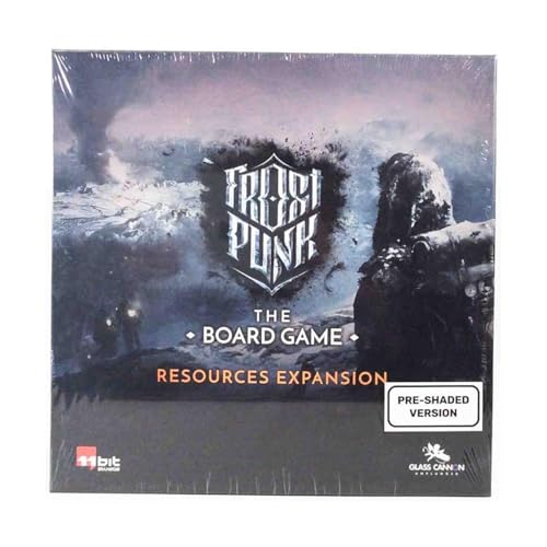 Glass Cannon Unplugged | Ressourcenerweiterung - Frostpunk: Das Brettspiel | Brettspiel | Alter 16+ | 1-4 Spieler | 120-150 Minuten Spieldauer von Rebel