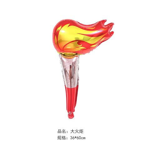 Gleemix 10 Pcs Fackeln Für Draußen Ballons, Aufblasbare Feuerwehr Luftballon, Feuer Und Flamme Luftballons, Feuerwehr Geburtstag Deko, Für Kindergeburtstag Feuerwehr Playmobil Olympia Fireball Drachen Gleemix 10 Pcs Fackeln Für Draußen Ballons, Aufblasbare Feuerwehr Luftballon, Feuer Und Flamme Luftballons, Feuerwehr Geburtstag Deko, Für Kindergeburtstag Feuerwehr Playmobil Olympia Fireball Drachen von Gleemix