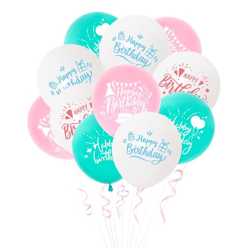 Gleemix 16 Stück Happy Birthday Ballon, Luftballons Geburtstag Mädchen Junge,Bunt Happy Birthday Luftballon,4 Seiten Druck Geburtstagsballon,Unisex Ballons für Kindergeburtstag, Party Deko Geburtstag Gleemix 16 Stück Happy Birthday Ballon, Luftballons Geburtstag Mädchen Junge,Bunt Happy Birthday Luftballon,4 Seiten Druck Geburtstagsballon,Unisex Ballons für Kindergeburtstag, Party Deko Geburtstag von Gleemix