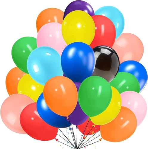 Gleemix 20 Stück Luftballons Bunt, 10 Zoll Bunte Luftballons Geburtstag, Bunte Luftballons Helium Geeignet, Regenbogen Luftballons, Helium Ballons Bunt für Geburtstags Karneval Hochzeit Valentinstag Gleemix 20 Stück Luftballons Bunt, 10 Zoll Bunte Luftballons Geburtstag, Bunte Luftballons Helium Geeignet, Regenbogen Luftballons, Helium Ballons Bunt für Geburtstags Karneval Hochzeit Valentinstag von Gleemix