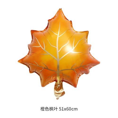Gleemix 6 Stück Gelb Ahornblatt Folienballons Deko, 51.5 x 60.5 cm Herbstliche Partydek für Thanksgiving Aluminium Folienballons Gelb, für Herbst Themenparty Thanksgiving Party Halloween Dekorationen Gleemix 6 Stück Gelb Ahornblatt Folienballons Deko, 51.5 x 60.5 cm Herbstliche Partydek für Thanksgiving Aluminium Folienballons Gelb, für Herbst Themenparty Thanksgiving Party Halloween Dekorationen von Gleemix