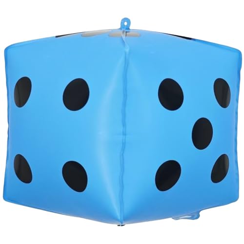 Gleemix Aufblasbare Würfel Groß, Aufblasbar Schaumstoffwürfel Gross für Poolspiele, Rasenspiele, Partybevorzugung im Freien Bodenspiele, Blau Gleemix Aufblasbare Würfel Groß, Aufblasbar Schaumstoffwürfel Gross für Poolspiele, Rasenspiele, Partybevorzugung im Freien Bodenspiele, Blau von Gleemix