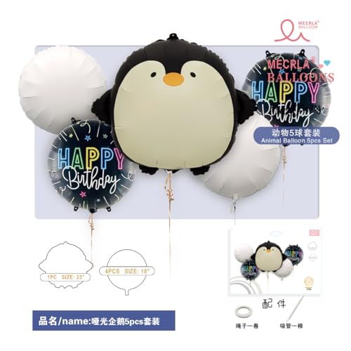 Gleemix Mecrla Ballon Set für Geburtstag Gleemix Mecrla Ballon Set für Geburtstag von Gleemix