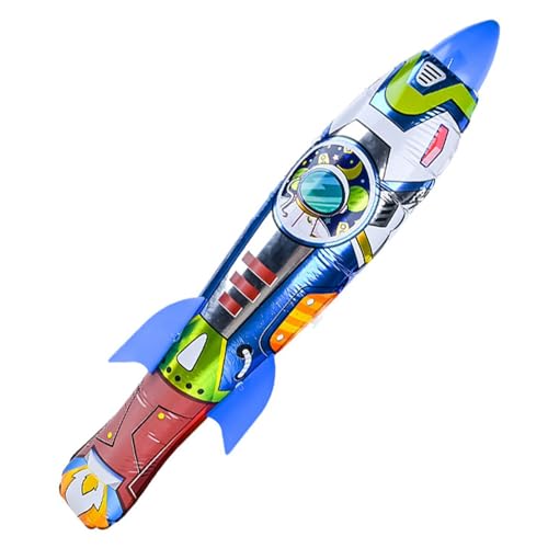 Gleemix Raketen-Ballon-Starter Set, Finger-Druck-Start Spielzeug, Outdoor-Spielzeug für Kinder und Erwachsene, 63 cm, Gleemix Raketen-Ballon-Starter Set, Finger-Druck-Start Spielzeug, Outdoor-Spielzeug für Kinder und Erwachsene, 63 cm, von Gleemix