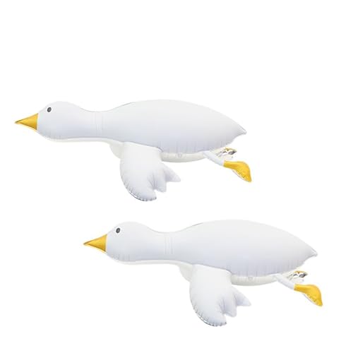 Gleemix XXL Gans Folienballon, 2 Stück Gans Luftballons Geburtstag, 115x64cm Goose Ballon Tiere Luftballons, Goose Helium Ballons für Kindergeburtstag, Bauernhof Geburtstag Deko Gleemix XXL Gans Folienballon, 2 Stück Gans Luftballons Geburtstag, 115x64cm Goose Ballon Tiere Luftballons, Goose Helium Ballons für Kindergeburtstag, Bauernhof Geburtstag Deko von Gleemix