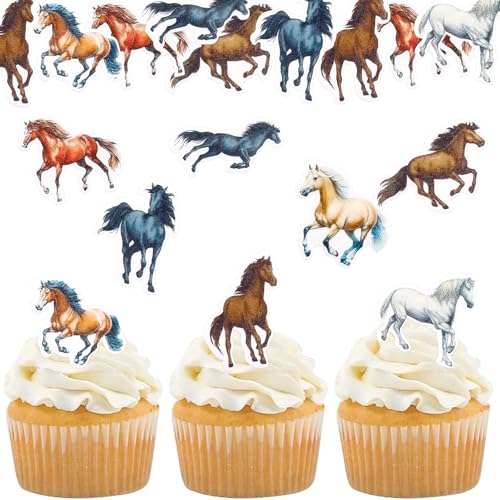 Gleevio 60 Stück Essbare Tortendeko Pferde Deko Geburtstag,Esspapier Pferde Muffin Deko Essbar,Pferde Cupcake Topper,Tortenaufleger Pferd Geburtstagsdeko,Pferde Kuchen Deko Essbar Kindergeburtstag Gleevio 60 Stück Essbare Tortendeko Pferde Deko Geburtstag,Esspapier Pferde Muffin Deko Essbar,Pferde Cupcake Topper,Tortenaufleger Pferd Geburtstagsdeko,Pferde Kuchen Deko Essbar Kindergeburtstag von Gleevio