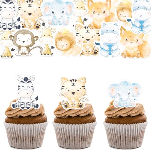 Gleevio 70 Stück Essbare Tortendeko Tiere,Dschungel Deko Geburtstag Muffin Deko Essbare,Tiere Kuchen Deko Essbar,Safari Tortendeko Essbar Junge,Tiere Cupcake Topper,Waldtiere Tortendeko Löwe Esspapier Gleevio 70 Stück Essbare Tortendeko Tiere,Dschungel Deko Geburtstag Muffin Deko Essbare,Tiere Kuchen Deko Essbar,Safari Tortendeko Essbar Junge,Tiere Cupcake Topper,Waldtiere Tortendeko Löwe Esspapier von Gleevio