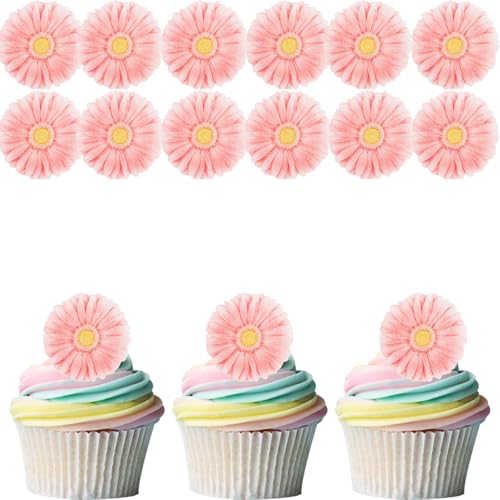 Gleevio Essbare Blumen für Torte,40 Stück Gänseblümchen Tortendeko Blumen Essbar,Essbare Blüten Tortendeko Rosa,Esspapier Blüten Deko Torte,Gänseblümchen Kuchen Deko Essbar,Cupcake Deko Geburtstag Gleevio Essbare Blumen für Torte,40 Stück Gänseblümchen Tortendeko Blumen Essbar,Essbare Blüten Tortendeko Rosa,Esspapier Blüten Deko Torte,Gänseblümchen Kuchen Deko Essbar,Cupcake Deko Geburtstag von Gleevio