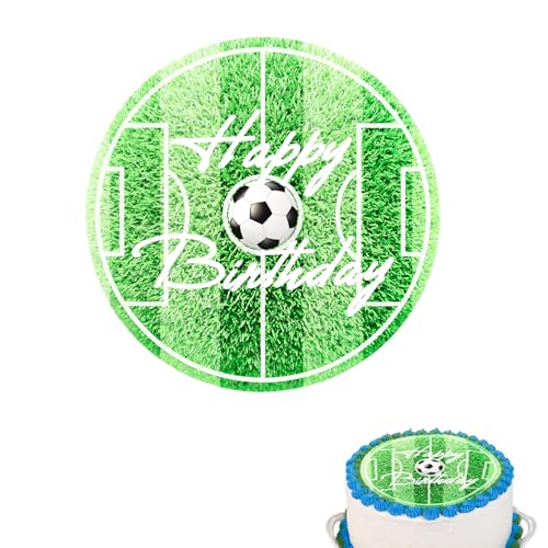 Gleevio Essbare Tortenaufleger Fussball,Esspapier Tortendeko Fussball 20x20cm,Kuchen Deko Fußball Geburtstag Deko Kinder,Happy Birthday Tortendeko Geburtstag Jungen,Kuchendekoration mit Fußballmotiv Gleevio Essbare Tortenaufleger Fussball,Esspapier Tortendeko Fussball 20x20cm,Kuchen Deko Fußball Geburtstag Deko Kinder,Happy Birthday Tortendeko Geburtstag Jungen,Kuchendekoration mit Fußballmotiv von Gleevio