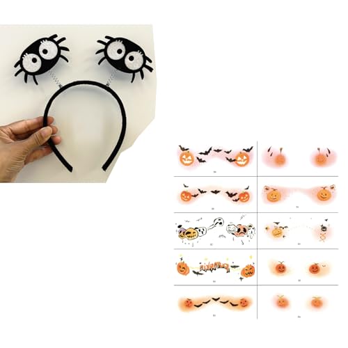 Gleevio Haarreif Haarband Halloween Deko (Spinne) von Gleevio