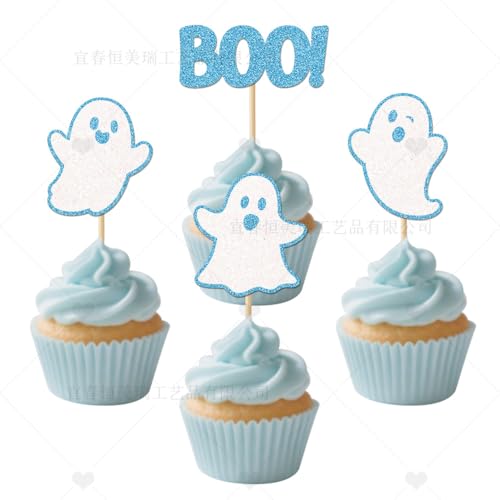 Gleevio Halloween Tortendeko Geist (Blau Geist) von Gleevio
