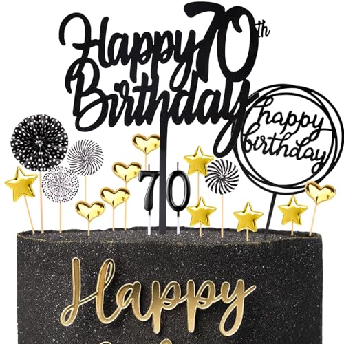 Gleevio Tortendeko 70 Geburtstag Mann Frau,Cake Topper 70 Geburtstag Deko,18 Stück Kuchendeko 70. Geburtstag Mann mit Geburtstagskerzen 70,70 Geburtstag Torten Deko,Kuchendeckel Geburtstag 70 Jahre Gleevio Tortendeko 70 Geburtstag Mann Frau,Cake Topper 70 Geburtstag Deko,18 Stück Kuchendeko 70. Geburtstag Mann mit Geburtstagskerzen 70,70 Geburtstag Torten Deko,Kuchendeckel Geburtstag 70 Jahre von Gleevio