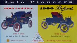 1903er Cadillac 1/48 - 1900er Packard 1/50 1903er Cadillac 1/48 - 1900er Packard 1/50 von Glencoe Models