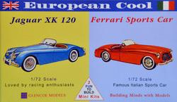 Jaguar XK120 & Ferrari Jaguar XK120 & Ferrari von Glencoe Models