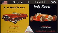 Le Sabre 1/72 - Indy Racer 1/50 Le Sabre 1/72 - Indy Racer 1/50 von Glencoe Models