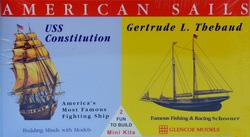 Segelschiffe Constituion 1/400 - Gertrude L. Thebaud 1/250 Segelschiffe Constituion 1/400 - Gertrude L. Thebaud 1/250 von Glencoe Models