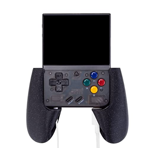 Glimetal Miyoo Mini Plus Controller Griffe Handle Grip Game Controller Handle -Sternenklar Schwarz von Glimetal