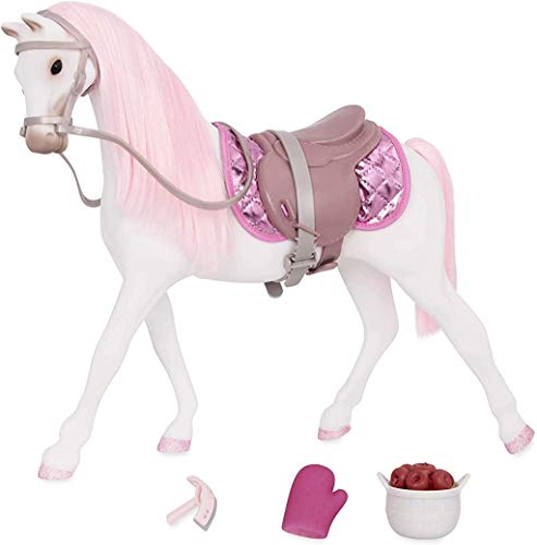 Glitter Girls GG58005C1Z Horse,Horse-14 Shimmers Norwegisches Pferd, 35,6 cm, Puppenzubehör und Kleidung für Mädchen ab 3 Jahren, Kinderspielzeug, Pink, M von Glitter Girls
