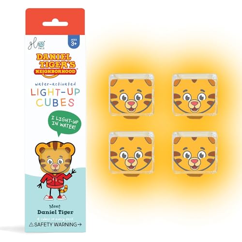 Glo Pals Leuchtende Würfel, 4er-Set, Wassersensitive Badewannen-Spielzeuge, 16 Stunden Leuchtdauer Glo Pals Leuchtende Würfel, 4er-Set, Wassersensitive Badewannen-Spielzeuge, 16 Stunden Leuchtdauer von Glo Pals