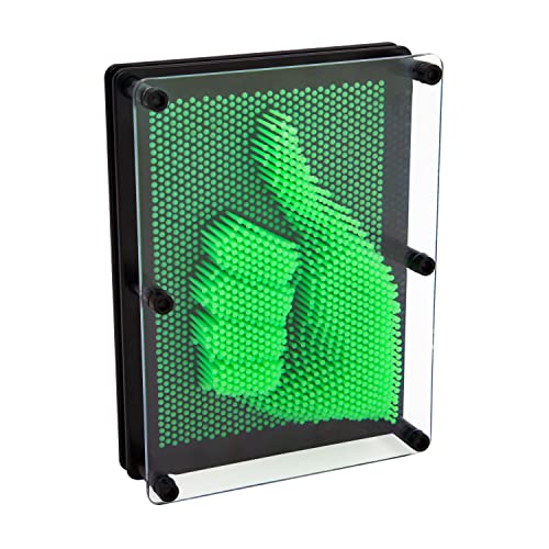 Global Gizmos 48109 Glow in the Dark Pin Art Impression Toy/Ideal for Home and Office/Novelty Fun Gift / 3D Fun Desktop Sculpture Gadget/Classic Retro Game / 18cm x 13cm Global Gizmos 48109 Glow in the Dark Pin Art Impression Toy/Ideal for Home and Office/Novelty Fun Gift / 3D Fun Desktop Sculpture Gadget/Classic Retro Game / 18cm x 13cm von Global Gizmos