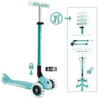 GLOBBER ELITE GLOW LIGHTS dunkelmint, mit Leuchtrollen und Glow-Effekt GLOBBER ELITE GLOW LIGHTS dunkelmint, mit Leuchtrollen und Glow-Effekt von Globber Deutschland GmbH