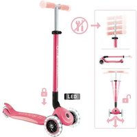 GLOBBER ELITE GLOW LIGHTS pastellrosa, mit Leuchtrollen und Glow-Effekt von Globber Deutschland GmbH