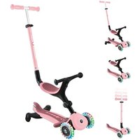 GLOBBER GO-UP ACTIVE LIGHTS 360 pastellrosa, mit Leuchtrollen GLOBBER GO-UP ACTIVE LIGHTS 360 pastellrosa, mit Leuchtrollen von Globber Deutschland GmbH