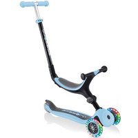 GLOBBER GO-UP FOLDABLE LIGHTS pastellblau, mit Leuchtrollen von Globber Deutschland GmbH
