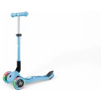 GLOBBER JUNIOR FOLDABLE FANTASY LIGHTS pastellblau-Flowers, mit Leuchtrollen von Globber Deutschland GmbH