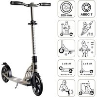 SIX DEGREES Alu Scooter 205 mm grau von Globber Deutschland GmbH