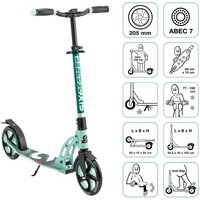 SIX DEGREES Aluminium Scooter 205 mm mint von Globber Deutschland GmbH