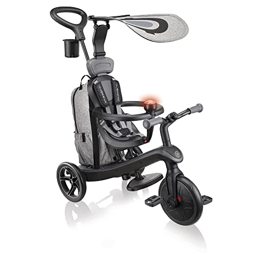 Evolutionär Dreirad - Erkunden Sie 4 in 1 Deluxe -Spiel - Grau Evolutionär Dreirad - Erkunden Sie 4 in 1 Deluxe -Spiel - Grau von Globber