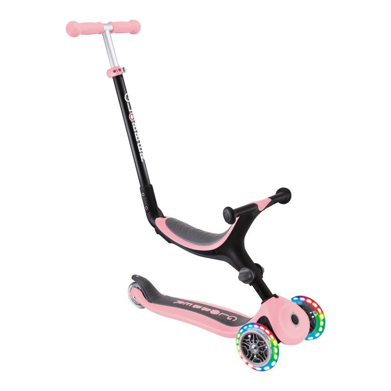 Globber 3in1 Scooter Go-Up mit Leuchtrollen von Globber