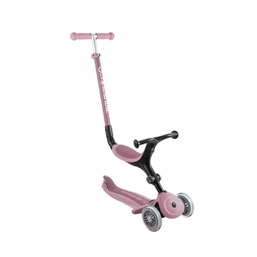 Globber - GO•UP Active Eco – Skalierbarer Tretroller, 3 Räder mit Sitz, für Kinder von 15 Monaten bis 6 Jahren, Rosa Globber - GO•UP Active Eco – Skalierbarer Tretroller, 3 Räder mit Sitz, für Kinder von 15 Monaten bis 6 Jahren, Rosa von Globber