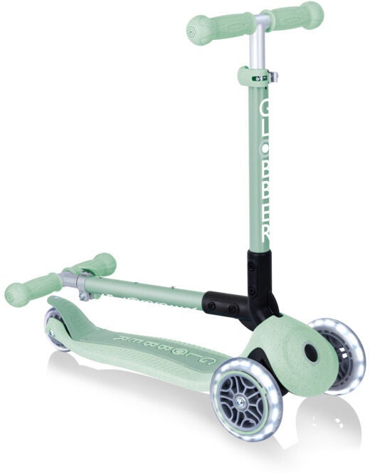 Globber Junior Foldable Light Ecologic Tretroller, Pistachio von Globber