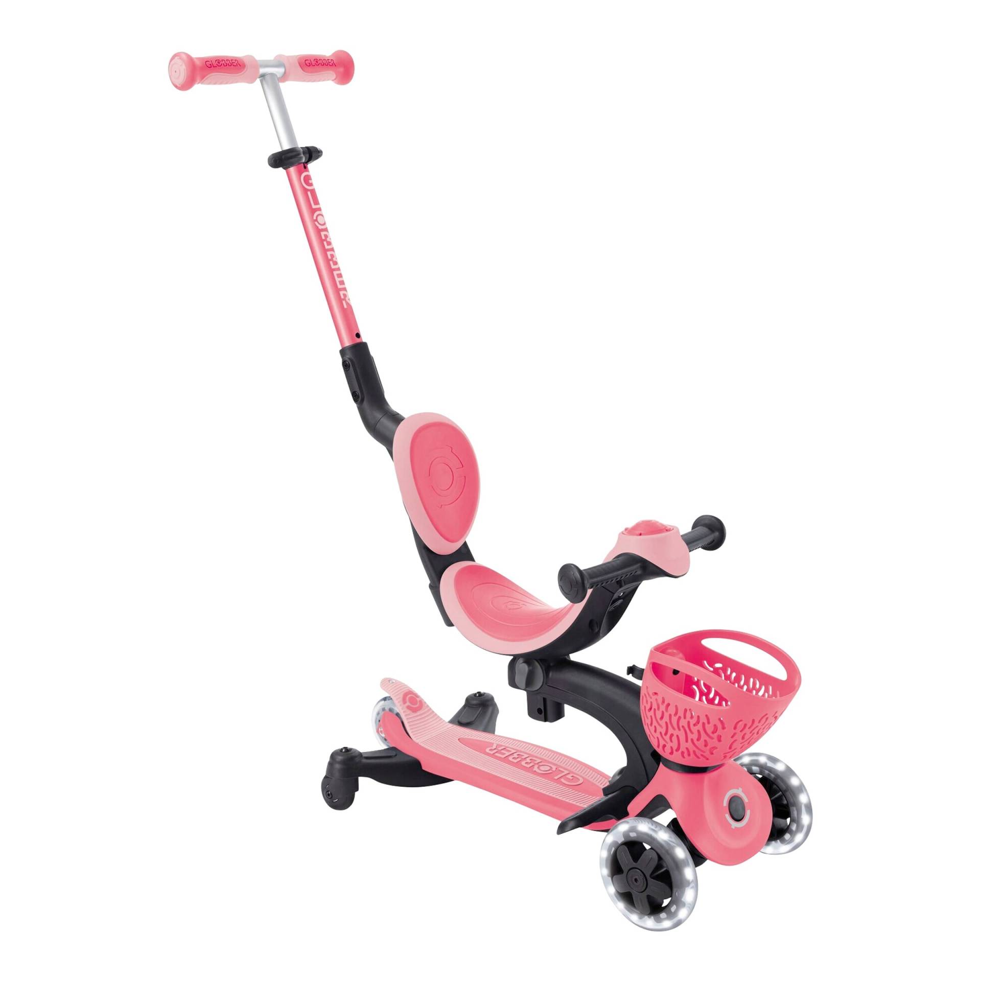 Globber Scooter 3in1 Go-Up Baby 360 mit Leuchtrollen und Leuchtmodul Globber Scooter 3in1 Go-Up Baby 360 mit Leuchtrollen und Leuchtmodul von Globber