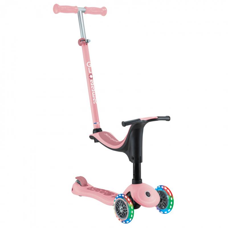 Monopattino Evolutivo Globber Go Up Sporty Lights Pastel Pink von Globber