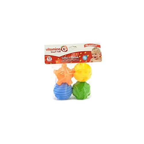 Globo Toys 05213 VITAMINA G GOMMOLOSI Ball (4-teilig) von Globo Toys