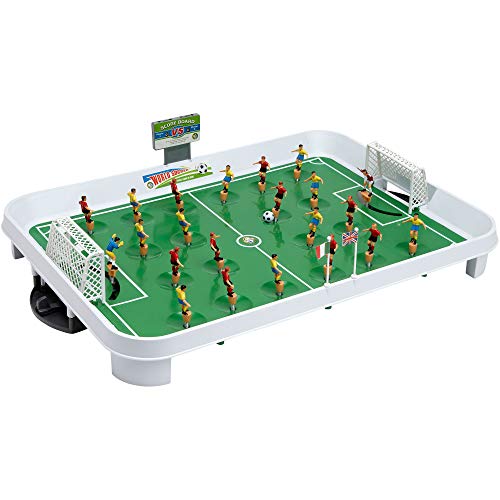 Globo Toys Globo – 36951 Familienspiele/Holz-Fußballtisch zum Aufziehen (englische Version) von Globo Toys