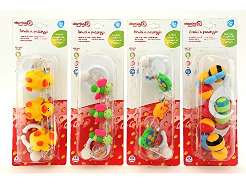 Globo Toys Globo – 5135 VITAMINA G 4 Verschiedene Baby Kette für Kinderwagen Globo Toys Globo – 5135 VITAMINA G 4 Verschiedene Baby Kette für Kinderwagen von GLOBO