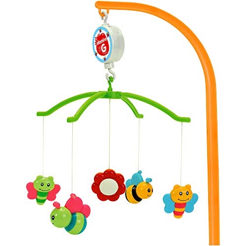 Globo Toys Globo – 5139 Vitamina_G Karussell, Musikspielzeug mit Kunststoffmotiven von Globo Toys