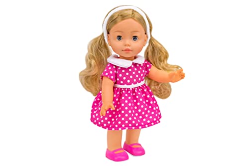 Globo Baby Ilaria - Gehende Puppe mit interaktiven Funktionen - Kinder Spielzeug von Globo