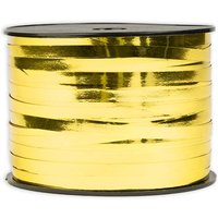 Geschenkband in gold-metallic, aus Kunststoff, 250m x 5mm Geschenkband in gold-metallic, aus Kunststoff, 250m x 5mm von Globos Europe BV
