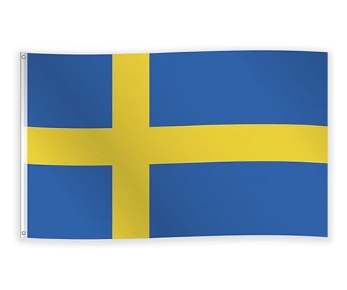 Globos Fahne Schweden 150 X 90 cm Flagge von Globos
