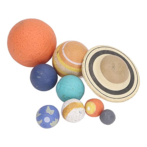 Glomora 9PCS Planetary Model, DIY Planet für Kinder Astronomiewissenschaft Bildung geeignet von Glomora