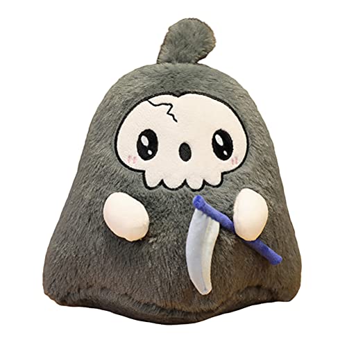 Glomora Cartoon Sense Reaper, Halloween Anime Figur Plüschspielzeug, gefüllte Flauschige Puppensammlung Figur, Puppen für Kinder, Mädchen und Glomora Cartoon Sense Reaper, Halloween Anime Figur Plüschspielzeug, gefüllte Flauschige Puppensammlung Figur, Puppen für Kinder, Mädchen und von Glomora
