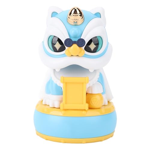 Glomora Solar Powered Dancing Nicken Figur multifunktional niedliche Auto -Armaturenbrett -Ornamente für Zuhause (Blue) von Glomora