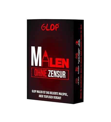 Glop Malen Spiele für Erwachsene – Lustiges Kartenspiel & Brettspiele für Feiern und Treffen – Originelle Party- und Gemeinschaftsspiele – Perfekte Geschenkidee für gesellige Abende & Runden Glop Malen Spiele für Erwachsene – Lustiges Kartenspiel & Brettspiele für Feiern und Treffen – Originelle Party- und Gemeinschaftsspiele – Perfekte Geschenkidee für gesellige Abende & Runden von Glop